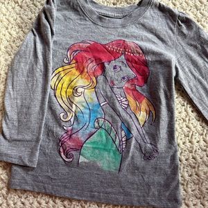 EUC Disney Ariel L/S Tee 3T